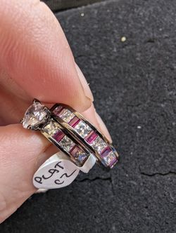 Wedding Set Black Platinum