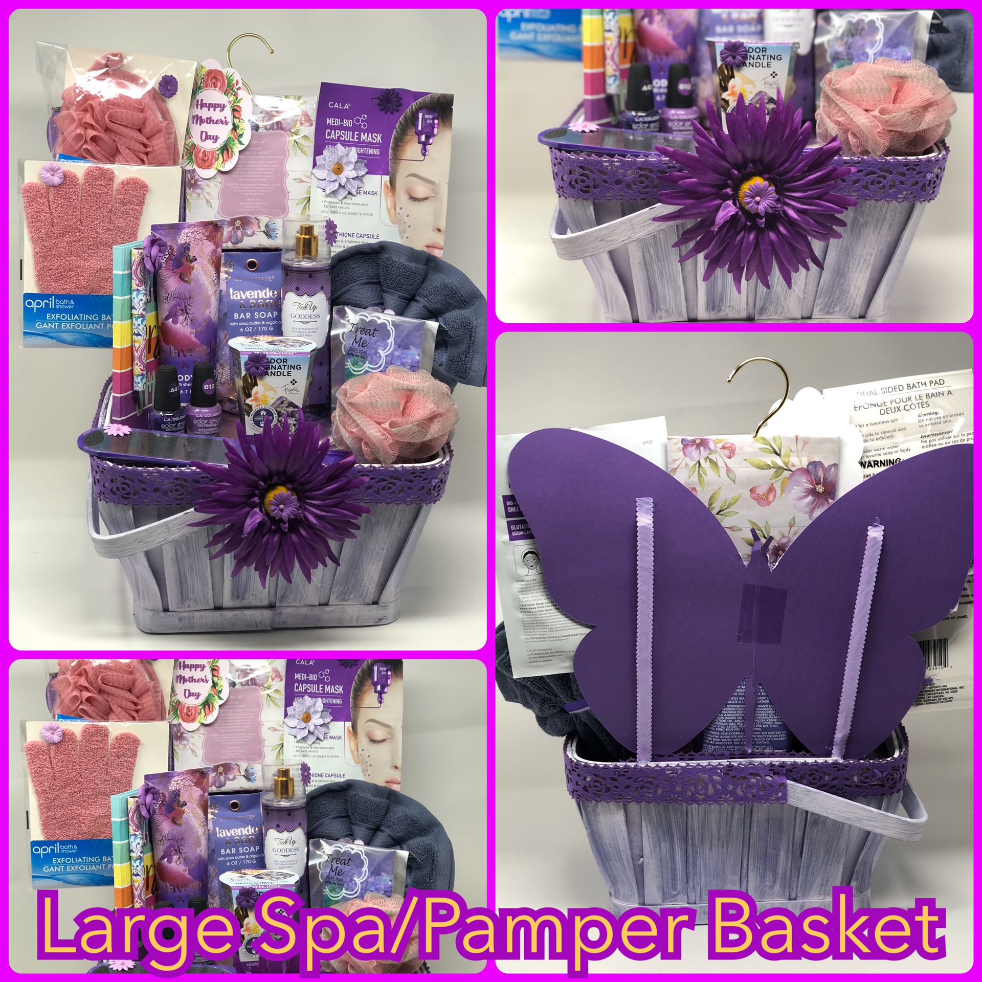 Mother’s Day Large Spa Pamper Basket $45