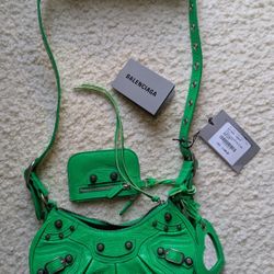 Balenciaga New Green Cagole Bag