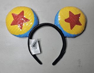 Disney Parks Exclusive Loungefly Pixar Luxo Ball Mickey Ear Headband