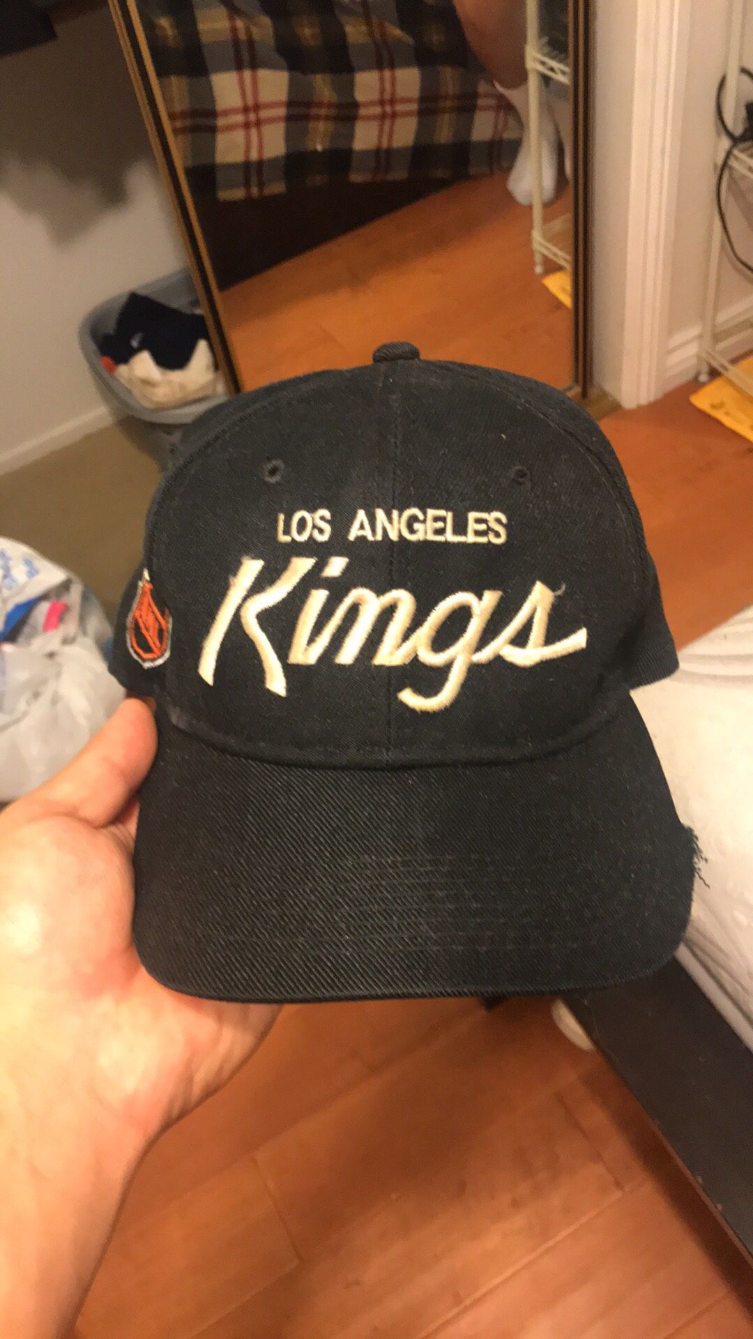 Los Angeles/LA Kings Old School NWA/Eazy E Script Style Fitted New Era Hat/ Cap Size 7 1/4 Vintage Hockey for Sale in Anaheim, CA - OfferUp