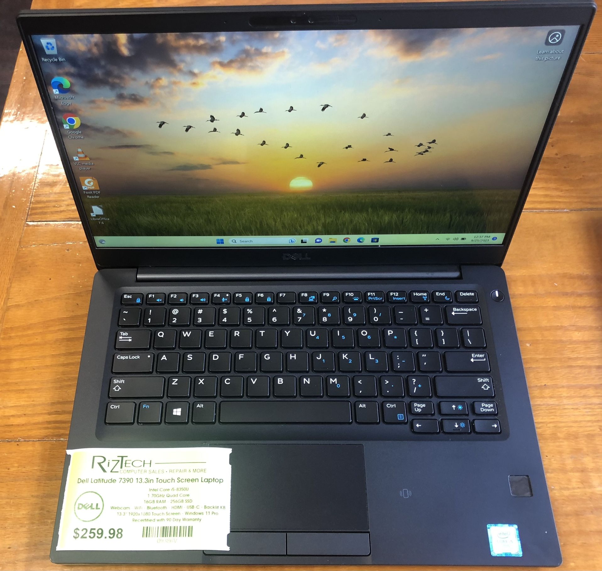 Dell Latitude 7390 13.3in Touch Screen Laptop