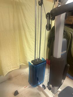 Competitor home gym.