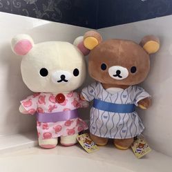 Rilakkuma Korilakkuma Plushie Bundle