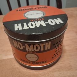 vintage no moth can