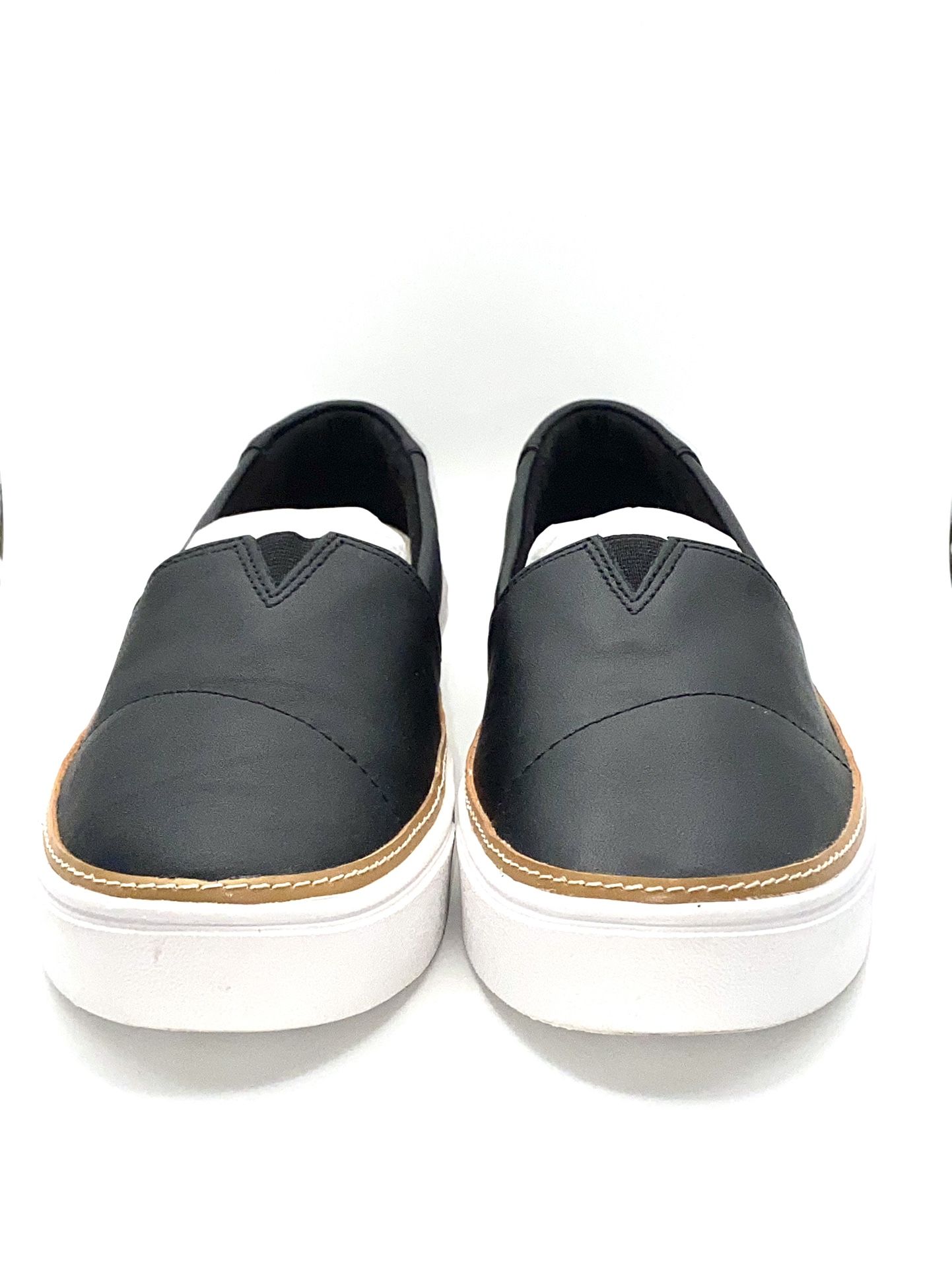TOMS Black Leather Shoes