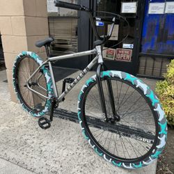 Cult Devotion 29" BMX Bike 2022 Raw or Black/Chrome 