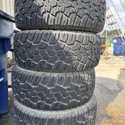 4 Yokohama Geolandar X A/T Tires