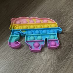 Rainbow Elephant poppet