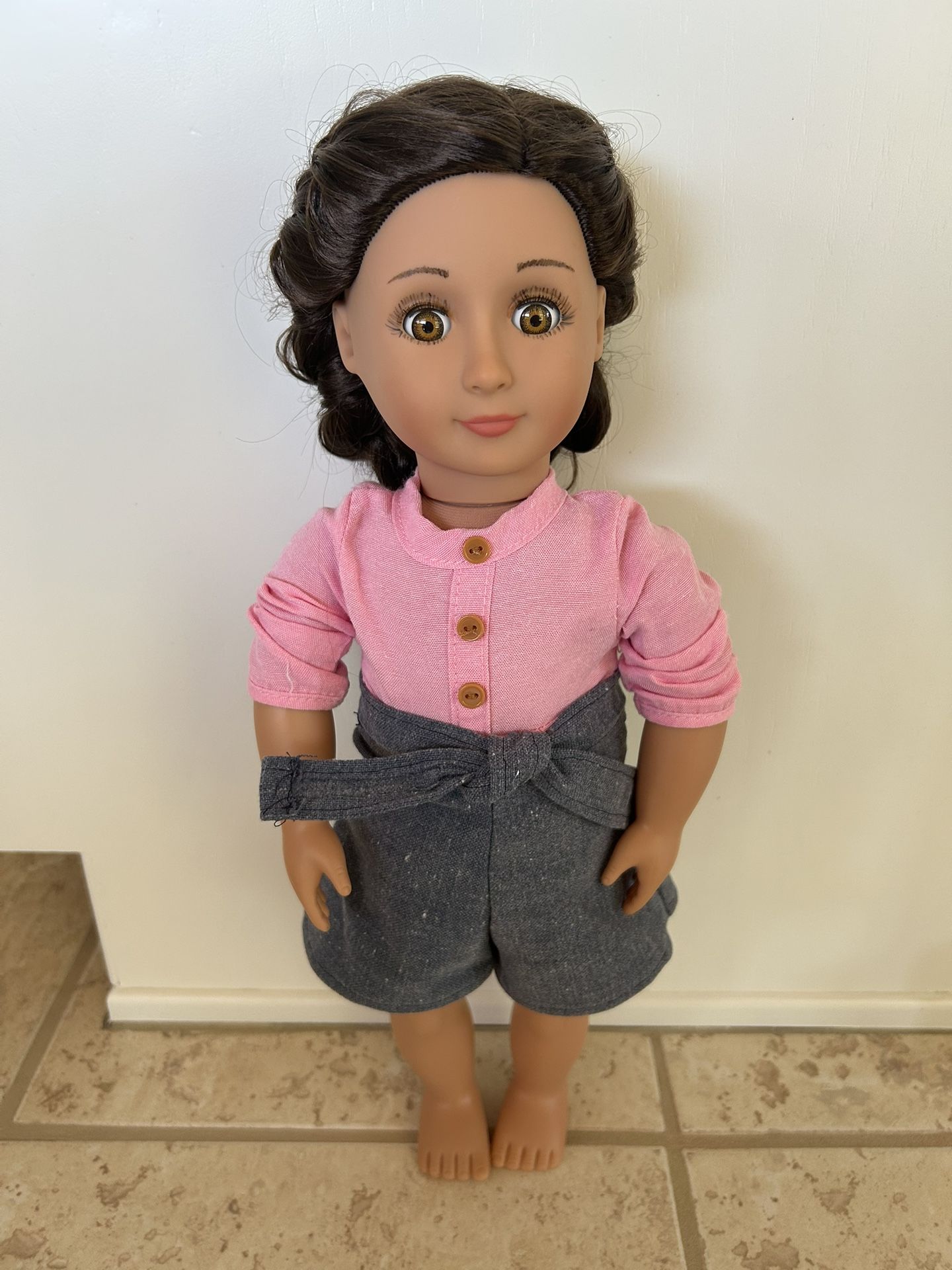 Custom Our Generation 18” Girl Doll