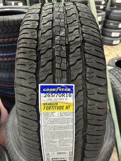 4 New Tires 265/70/16 Good Year