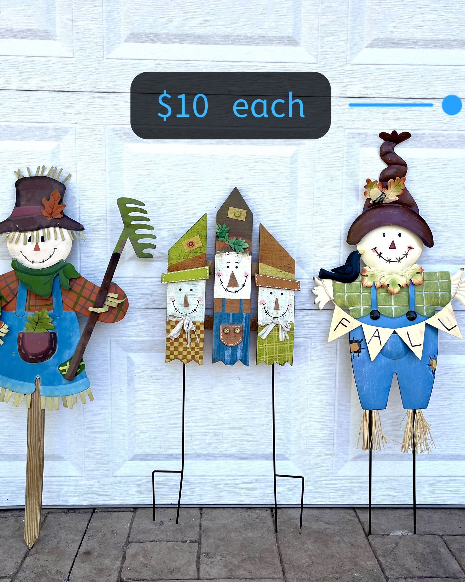 Fall Scarecrow Yard Decorations