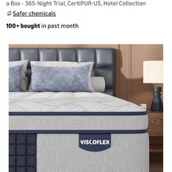 Extra Firm King Mattress 14 Inch, Hybrid Mattress Extra Lumbar Support Pain Relief, No Sagging Bed Mattresses in a Box - 365-Night Trial, CertiPUR-US,