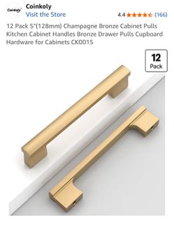 12pk bronze cabinet hardware