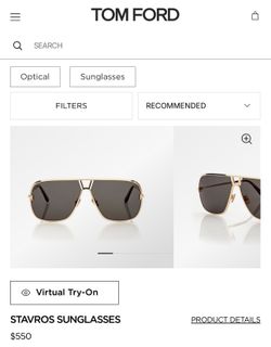 TOM FORD STAVROS SUNGLASSES