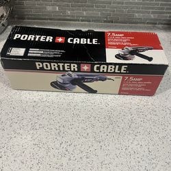Brand new Porter Cable 7.5 AMP 4 1/2 inch small angle grinder