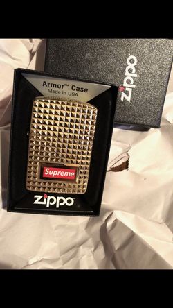Supreme Zippo Diamond Cut Lighter