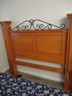 Bedroom drawers and bed head