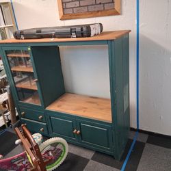 Solid Wood Entertainment Center