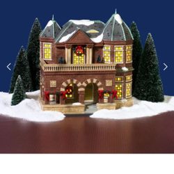 Brand New RETIRED DEPT 56 SNOW VILLAGE RICHARDSONIA ROMANESQUE House Never Used Or Displayed 
