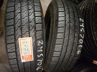 2 Tires 245.70.16 Corsa Highway Terrain Ko2 99 % Tread Dot 3224