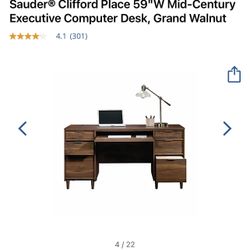 Almost Brand New Computer Desk & Office Chair 