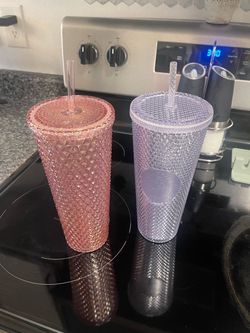 Starbucks Studded Tumbler Cup and 1 unbranded Set of 2