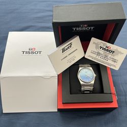 BRAND NEW Tissot PRX Powermatic 80 Light Blue Gradient Dial 40mm