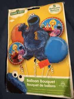 Elmo Cookie Monster Balloons