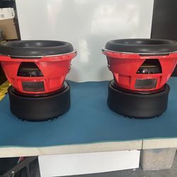Orion Hcca 2- 12  Inch Competition Subwoofers .