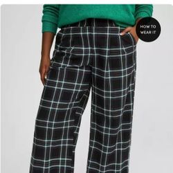 Plaid Trousers Size 18