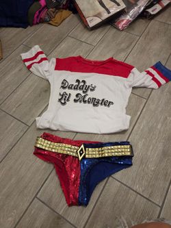 Harley Quinn sexy Halloween Costume Set