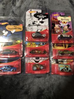 Hot Wheels Disney Mickey Mouse Complete Collection