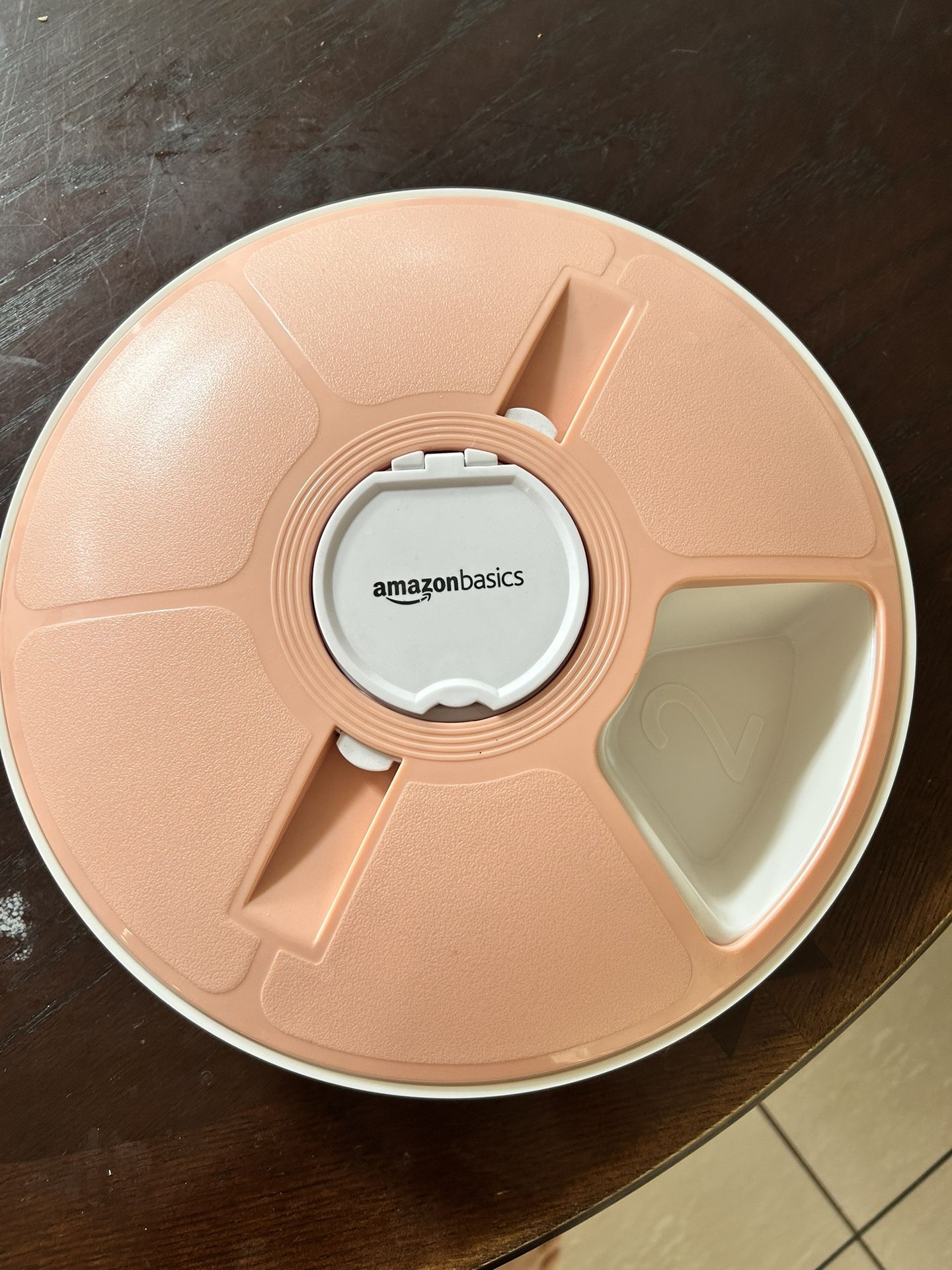 Amazon basics Dry Cat Dog Food Feeder