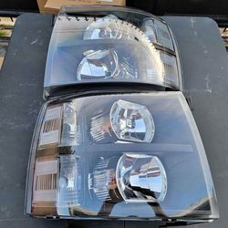 07-13 Silverado Headlights Luces Micas Calaveras Faros