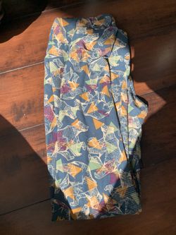 Bear print LuLaRoe leggings size OS