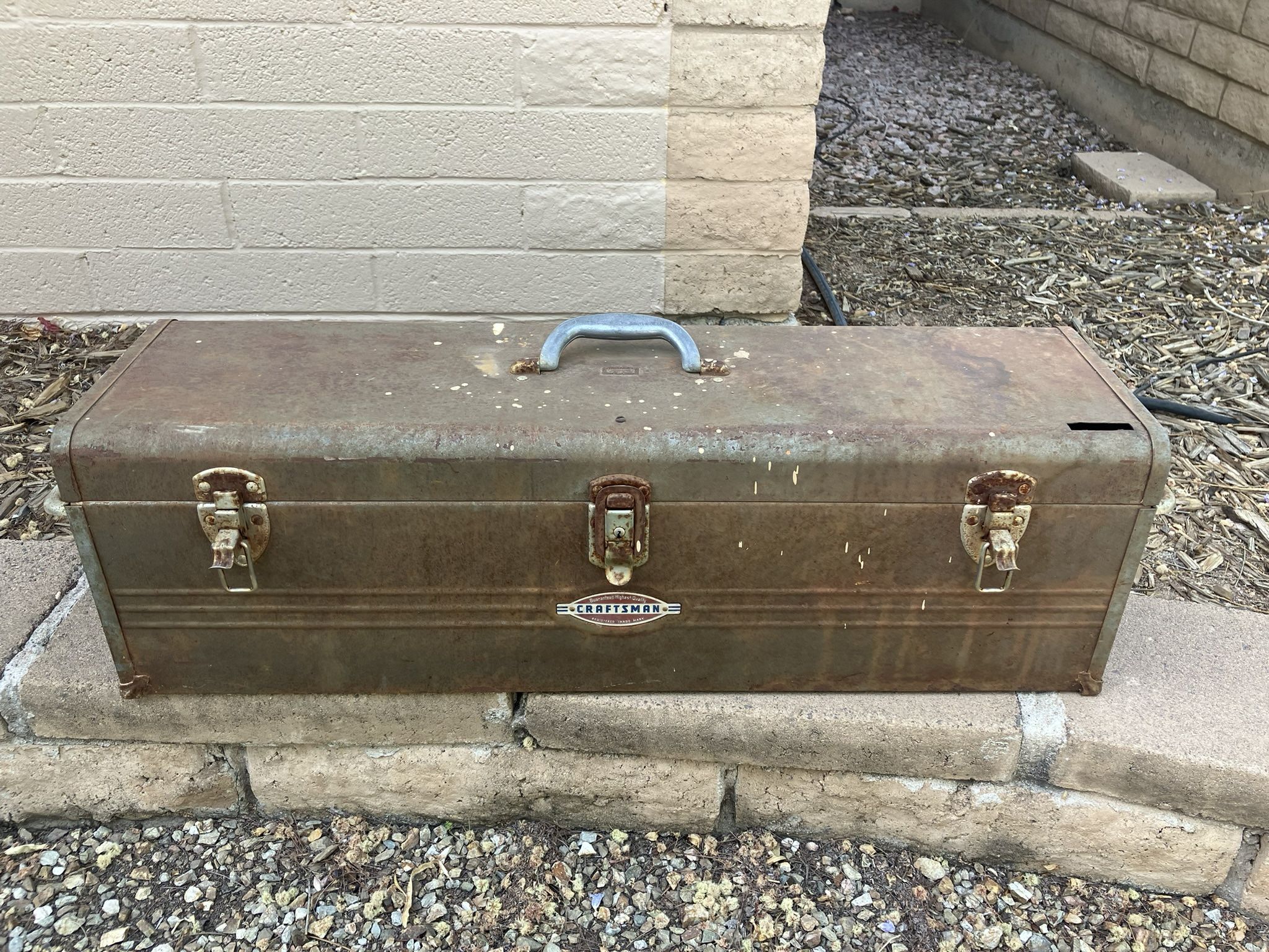 Vintage Craftsman 30” Carpenters Tool Box