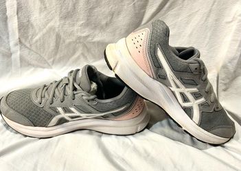 ASICS Running Sneakers Gray and Pink
