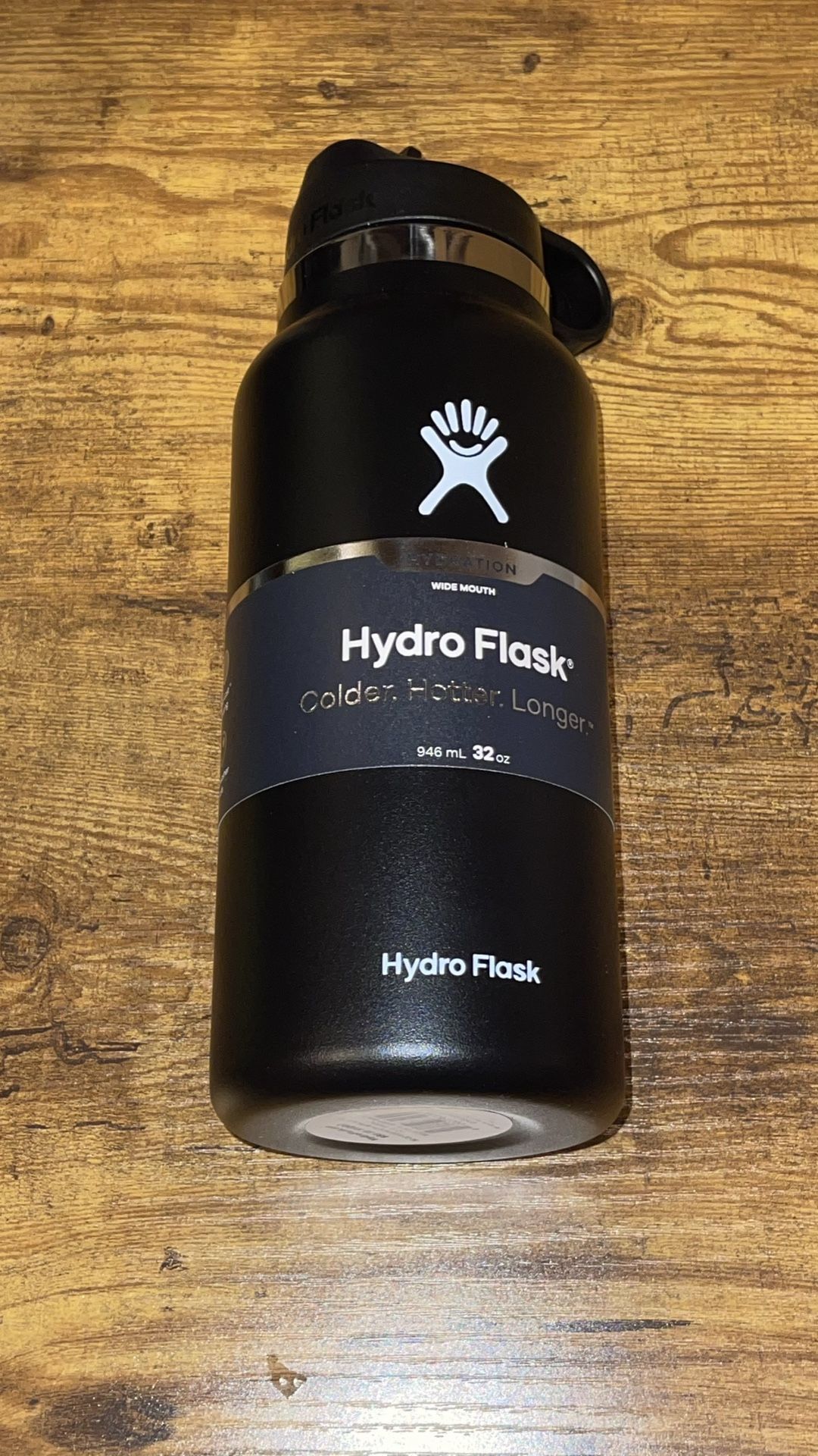 New Waterbottle 32 Oz Hydro Black