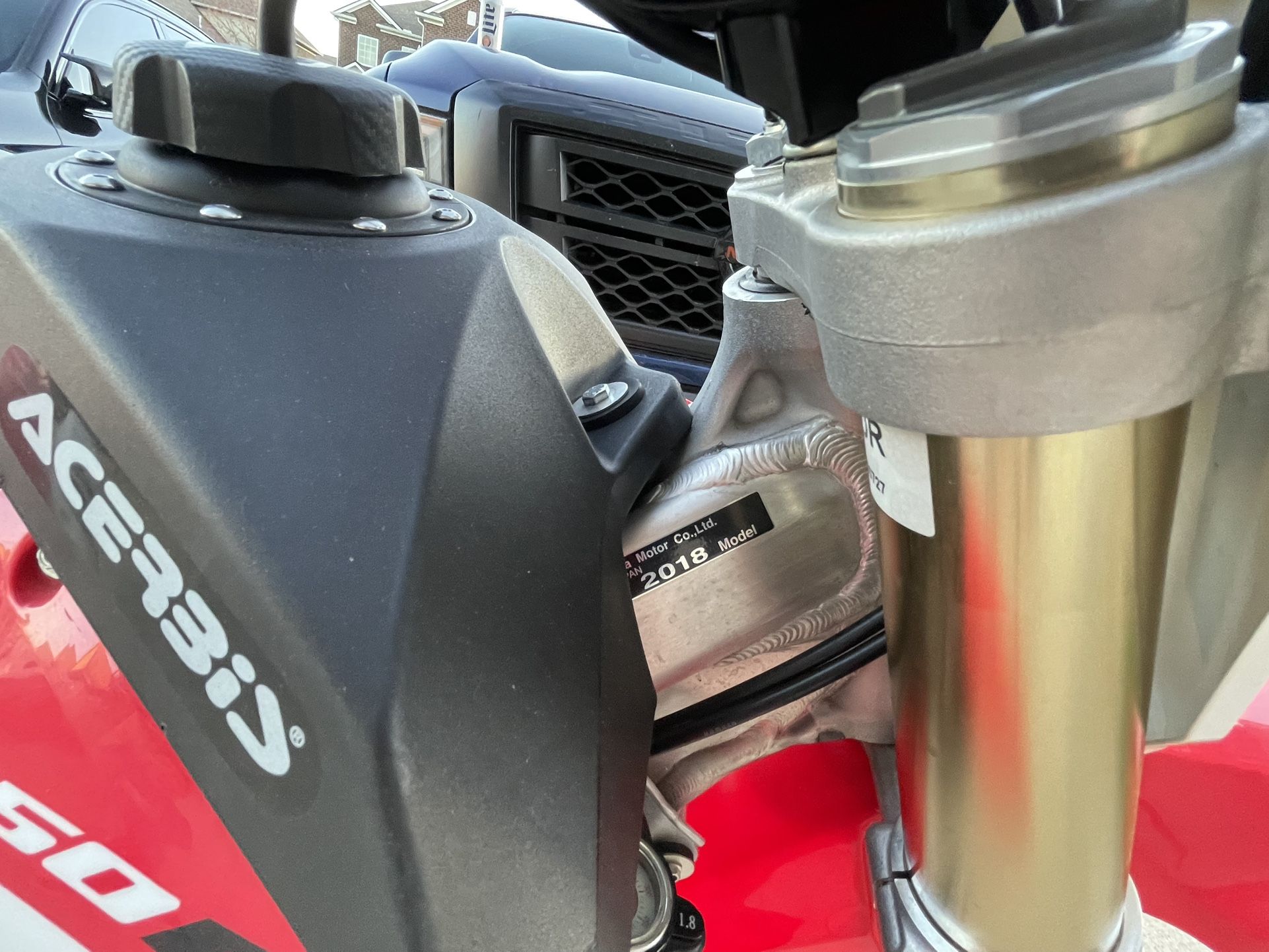 2018 Honda CRF 450R Electric Start