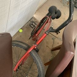 Red beach cruiser bike bicycles Lowrider