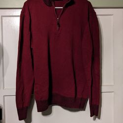 Men's Bugatchi Pull Over Sweater.  (made In Italy)