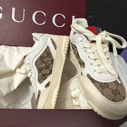 Gucci Soho trainers in white and cream Color Brand New 