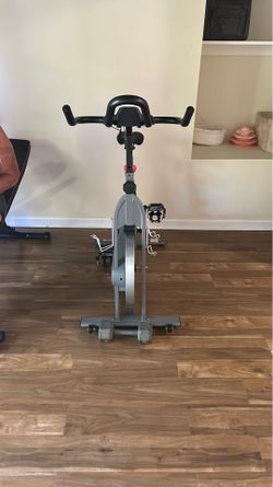 $50 or BEST OFFER stationary Bike Workout Black Red And Gray