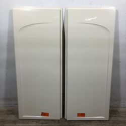 STERLING Ensemble 2-piece Direct-to-Stud Shower End Wall Set 