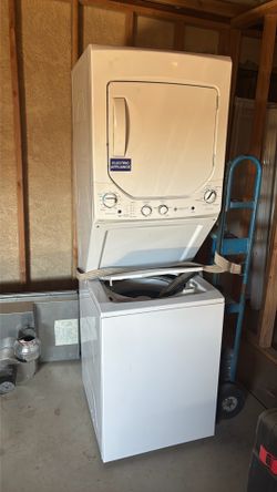 Electrical dual unit. Washer and dryer
