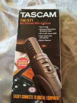 Tascan.tm-st1..ms.stereo microphone..