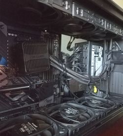 AM5 AMD GAMING BUNDLE BLACKOUT BUILD NO CPU NO GPU NO RAM