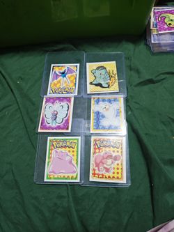 Pokemon stickers
