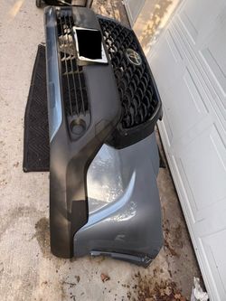 Toyota Front Bumper with Grille Gray OEM